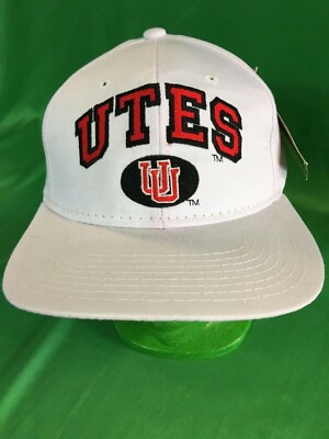 NCAA Utah Utes Zephyr Snapback Mütze/Kappe OSFM Neu mit Etikett