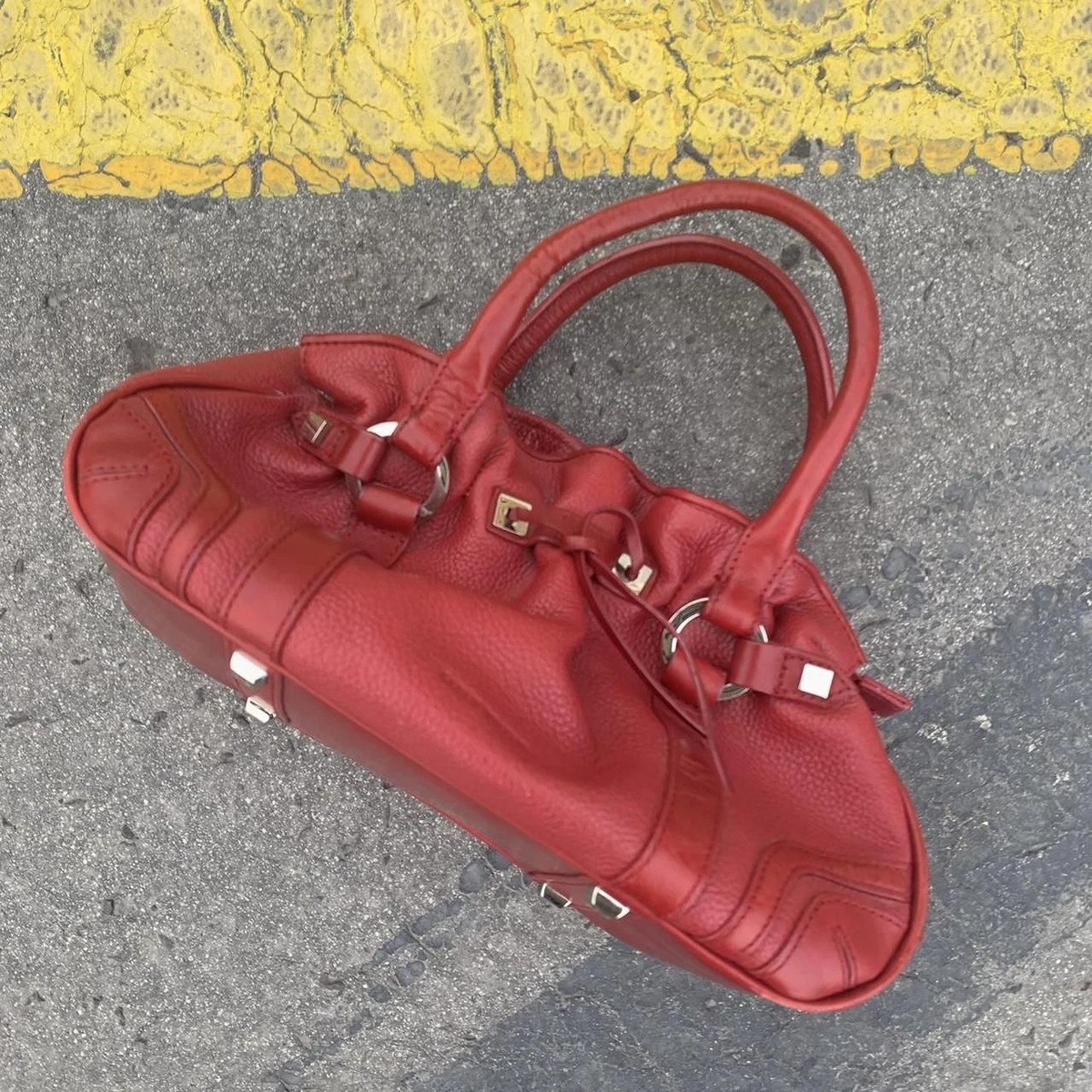 Karen millen red bag sale