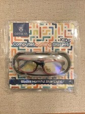 Optix 55 Blue Light Blocking Glasses Anti Eyestrain Computer Video Gaming Kids