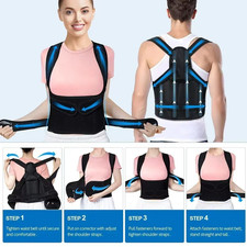 Back Support Brace Posture Corrector for Women and Men Back Straightener Posture
