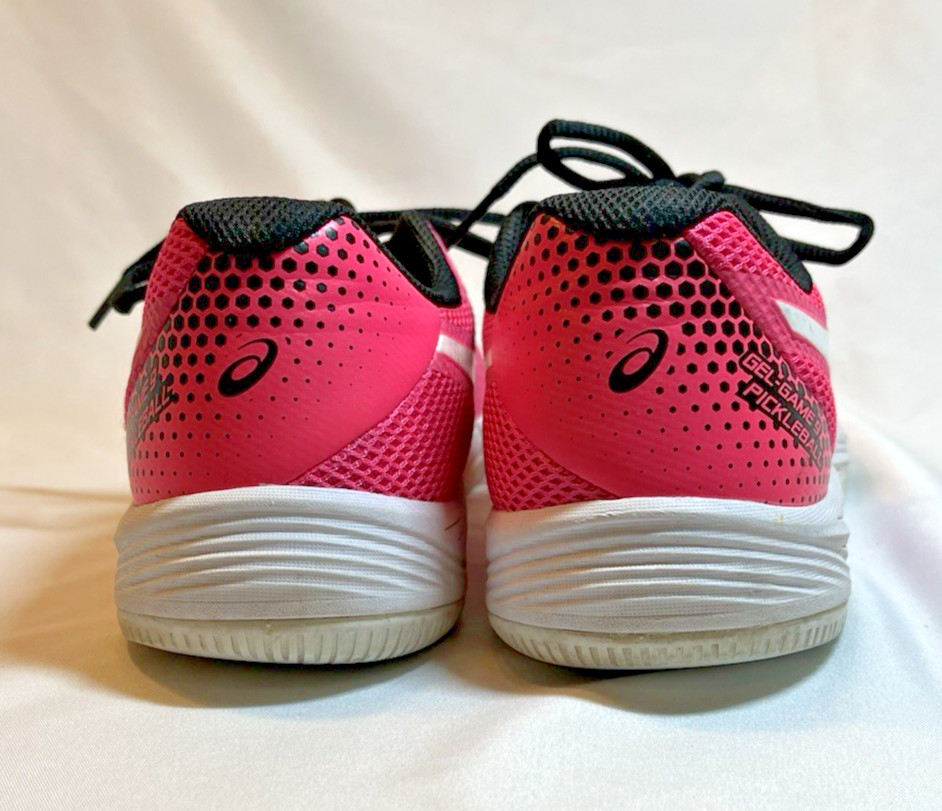 Asics  Womens Gel Game 9 Pickleball Hot Pink - Size 10 thumbnail 5