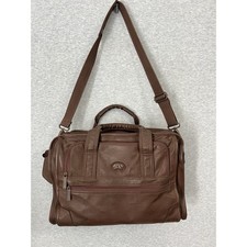 Avenues America Brown Faux Leather Briefcase ...
