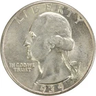 1939-D Washington Silver Quarter AU Slider Uncertified #310