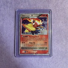 Pokemon TCG Infernape LV.X Holo Diamond and Pearl 121/130 on eBay