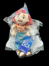 Luca Movie Giulia Plush Mask Toy Disney Pixar Stuffed Animal Doll Sealed Tags