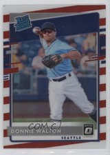 2020 Donruss Optic Rated Rookies Choice Freedom Prizm 33/45 Donnie Walton sy5