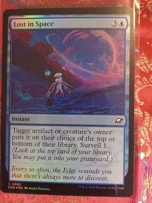 FOIL Lost in Space Edge of Eternities MAgic The Gathering MTG CCG Card