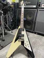 Guitarra Eléctrica ESP Edwards E-FV-95WB Estilo V Pastillas Seymour Duncan Dimarzio