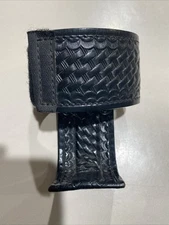 Dutyman Leather Duty Gear Safety Speed Holster For Police Radio 4121U Nice