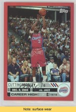 2005-06 Topps Big Game Red 61/99 Cuttino Mobley #51 READ 0af