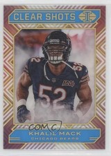 2020 Panini Illusions Clear Shots Light Blue 149/299 Khalil Mack #6 0ea4