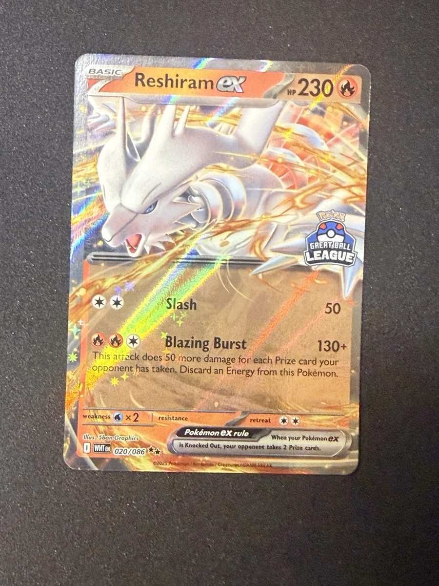 Reshiram Ex for sale | eBay