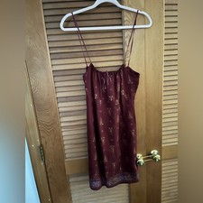 Free People Red Mini Dress size small