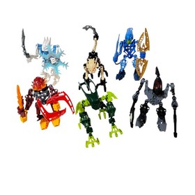 LEGO Bionicle Lot Agori 8972 8973 8974 8975 8976 8977 Complete with Weapons