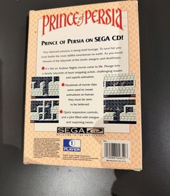 Sega CD Prince Of Persia NTSC Complete
