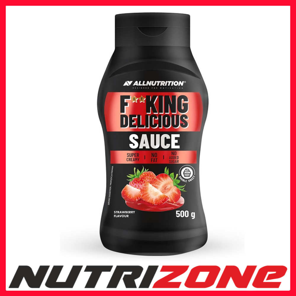 Allnutrition Fitking Delicious Sauce, Strawberry - 500 grams