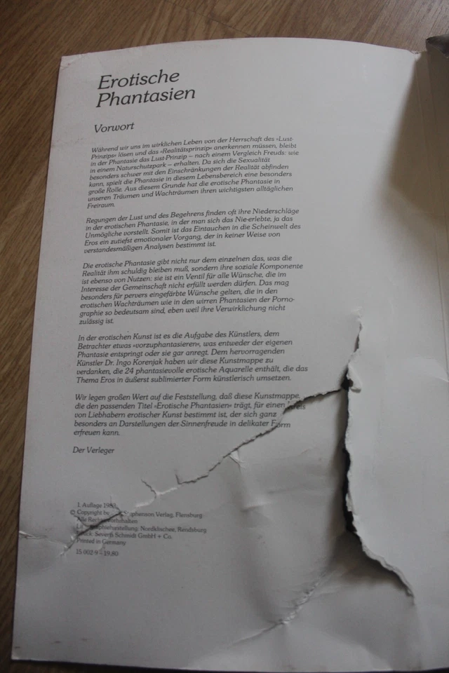 Ingo Korenjak 83: Erotische Phantasien - 24 Drucke - explizit - Stephenson 24x35 - Bild 2 von 4