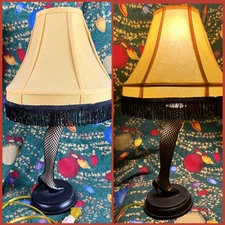 Christmas Story Leg Table Lamp 19" Electric Replica Desk Light FRAGILE