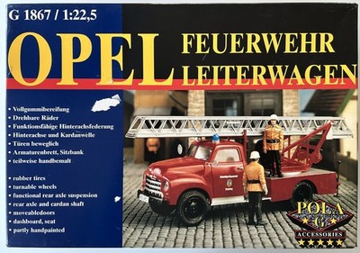 Pola G 1867, Opel Feuerwehr, OVP, neu, passend zu LGB