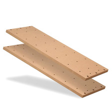 Genmitsu Threaded Inserts MDF Spoilboard for Genmitsu 4040-PRO CNC Machine, Two 