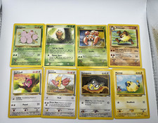 Pokemon Vintage 8 Card Lot Jungle Neo Destiny EX FireRed Jigglypuff Italian