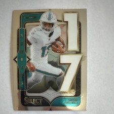 Panini 2024 Select Numbers Jaylen Waddle #21 Miami Dolphins NFL Football Card