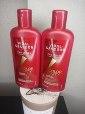 Vidal Sassoon VS Pro Series Color Finity Shampoo two 12 ounces bottles NEW