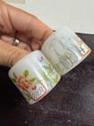 Wonderful Two Vtg. Chinese Peiking Glass Thumb Rings — photo 2