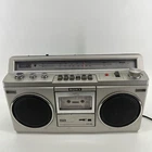 Vintage SONY AM/FM Stereo Cassette Recorder Boombox CFS-45 Radio Works Read Desc