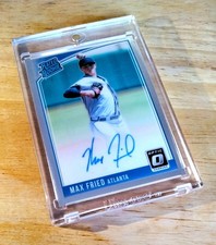 MAX FRIED (RC AUTO) 2018 Panini Donruss Optic - Rated Rookie Signatures #RRS-MF
