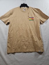 Vintage Style Tommy Jeans Summer Flag Tee In Beige, Size Small