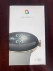 NEW Google Pixel Watch 2 Polished Silver Aluminum Porcelain Active Band SEALED