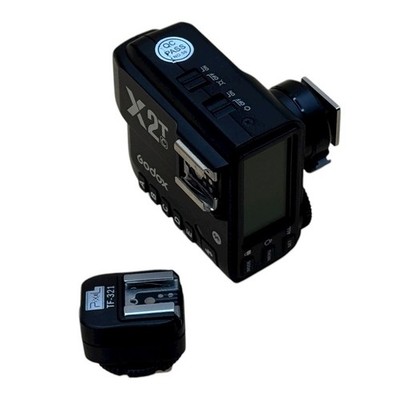 Godox X2T-C TTL Wireless Flash Trigger Canon E-TTL HSS + Pixel TF-321 Adapter