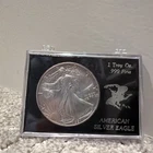 1991 american eagle silver dollar uncirculated. One Troy Oz!