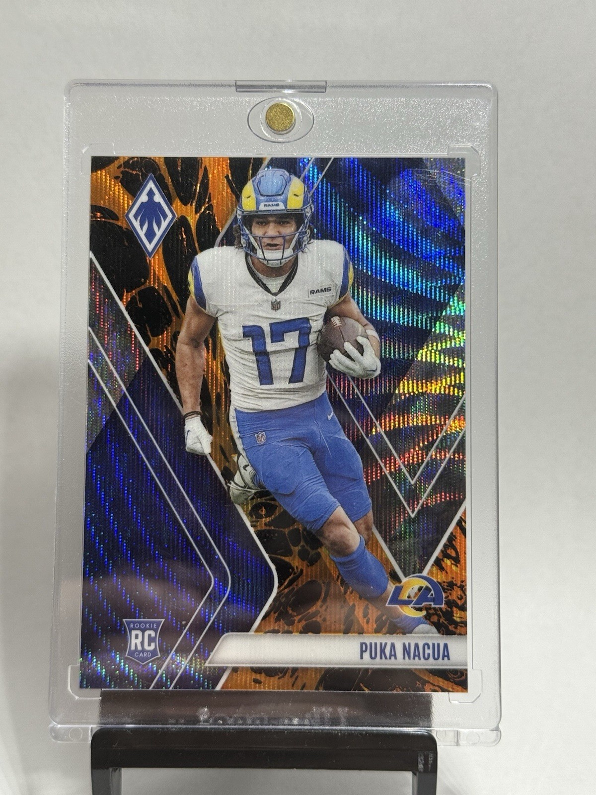 2023 Panini Phoenix Rookies Puka Nacua #200 Lava /175 RC Los Angeles Rams
