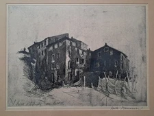 Paolo Manaresi Incisione Prova Artista