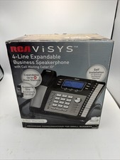 RCA Visys 4-line Expandable Business Speakerphone With Call Waiting  Caller ID