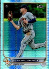 2022 Topps Chrome Prism Refractors #43 Chas McCormick RC Houston Astros