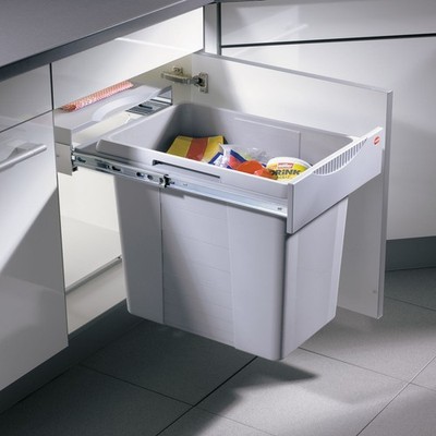 Abfallsammler Easy Cargo 42L Abfallsorter Mülleimer Abfalltrenner Hailo 3668401