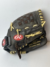Rawlings Leather  H100BRNC 10 inch Right Hand Throw Youth Baseball Glove
