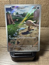 Pokémon Phantasmal Flames Paldean Wooper 102/94 Full Art Illustration Rare NM/M+