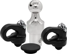 60692, Puck System Gooseneck Hitch Ball Kit, Compatible with KIT - 60692 