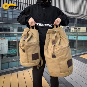 Hommes Grande Toile Voyage sac à dos Randonnée Duffle sac à bandoulière