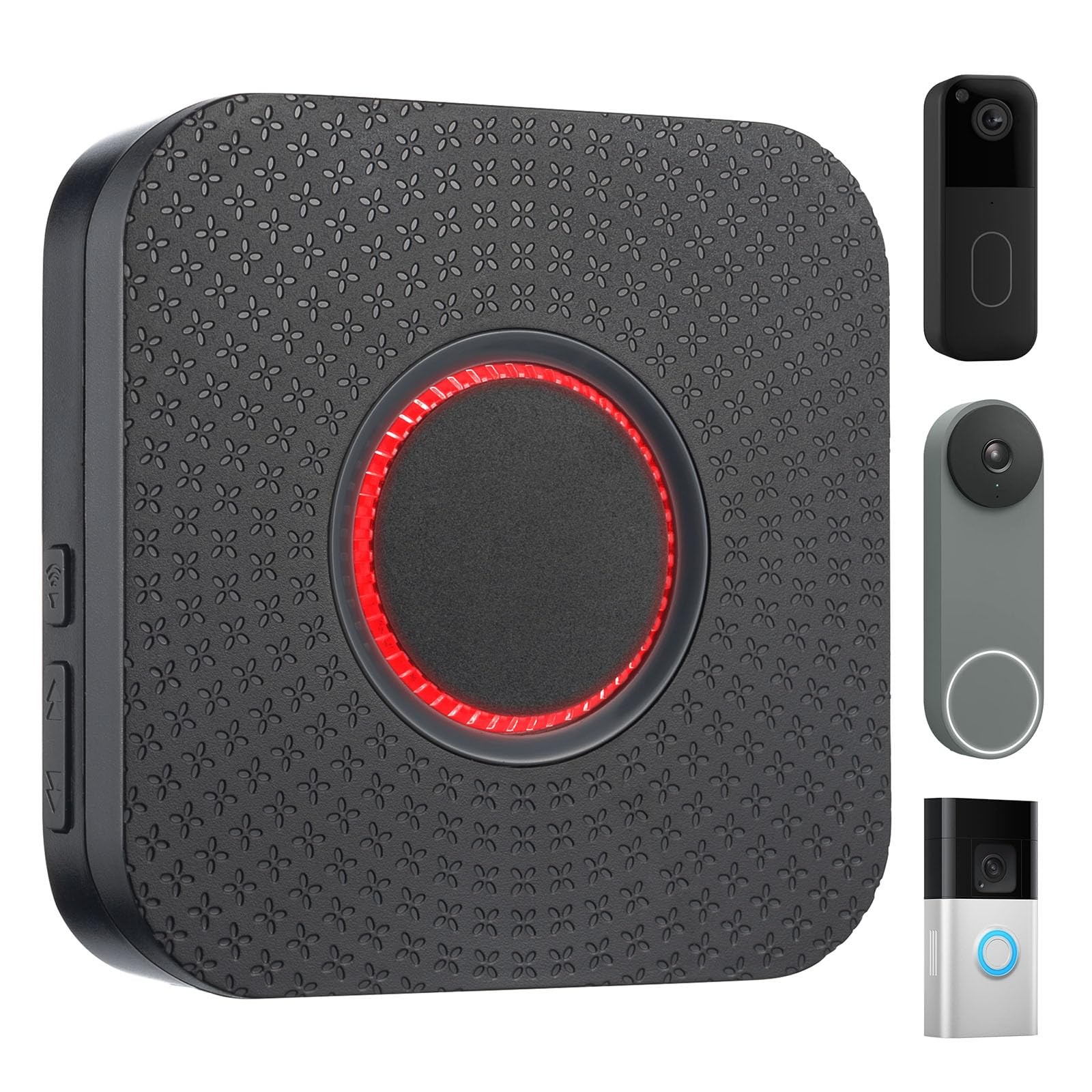 Smart Wireless Doorbell Chime, Compatible with Ring & Blink 