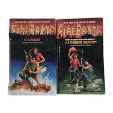 Firebrats Lot Barbara & Scott Siegel 2 and 3 Vintage Post Apocalyptic YA