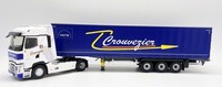 Eligor - Renault T 520 4X2 2021 Mit 3-Achs-Planenauflieger, Transport Crouvez...