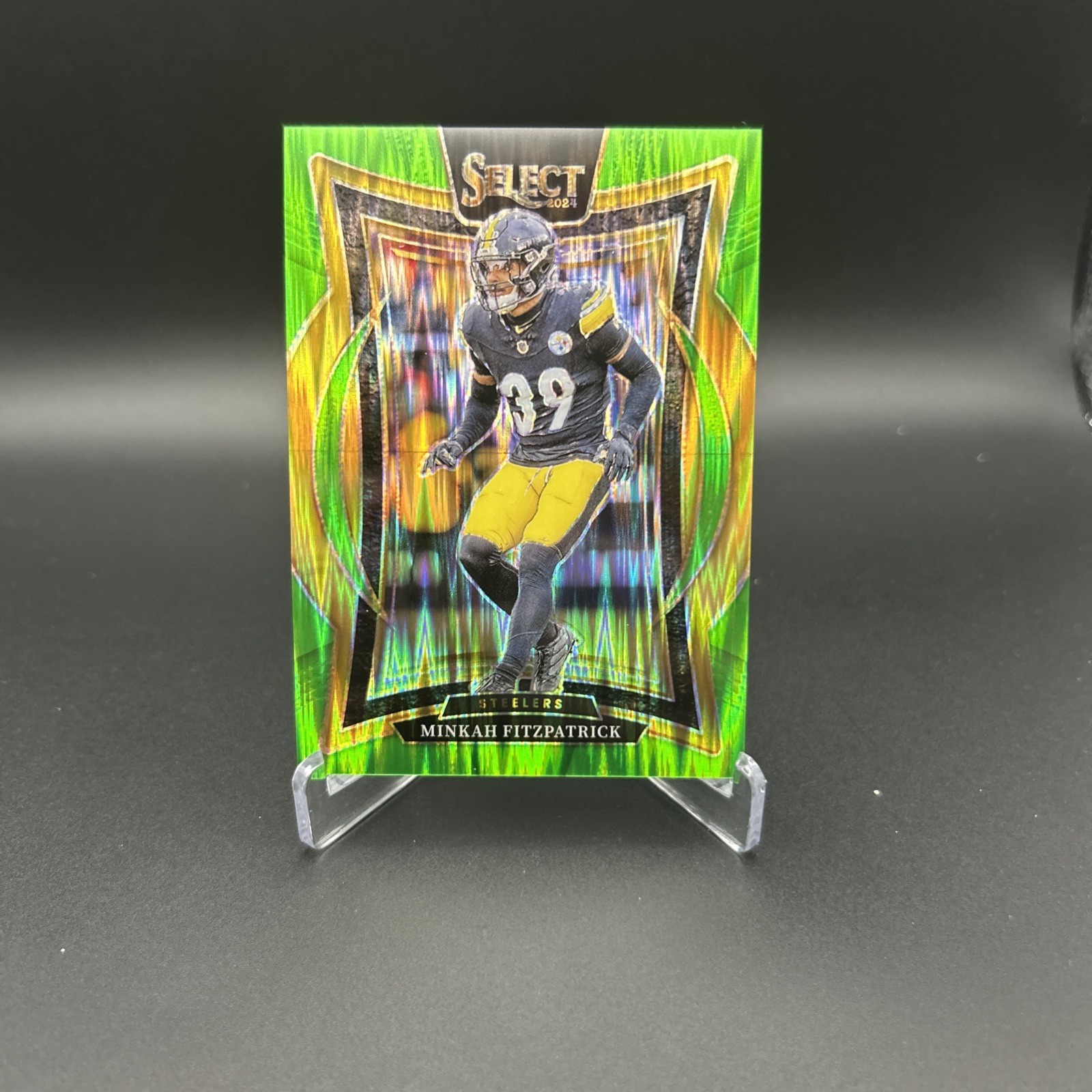 2024 Panini Select - Concourse Minkah Fitzpatrick #84 Neon Green Shock  /599