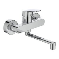 Ideal Standard Einhebel-Wand-Waschtischarmatur Ceraflex, Ausld 160Mm, Verchromt