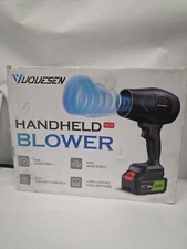 Electric-Cordless-Leaf-Blower - 600000RPM Handheld Leaf Blower - 2 X 4.0Ah Batte