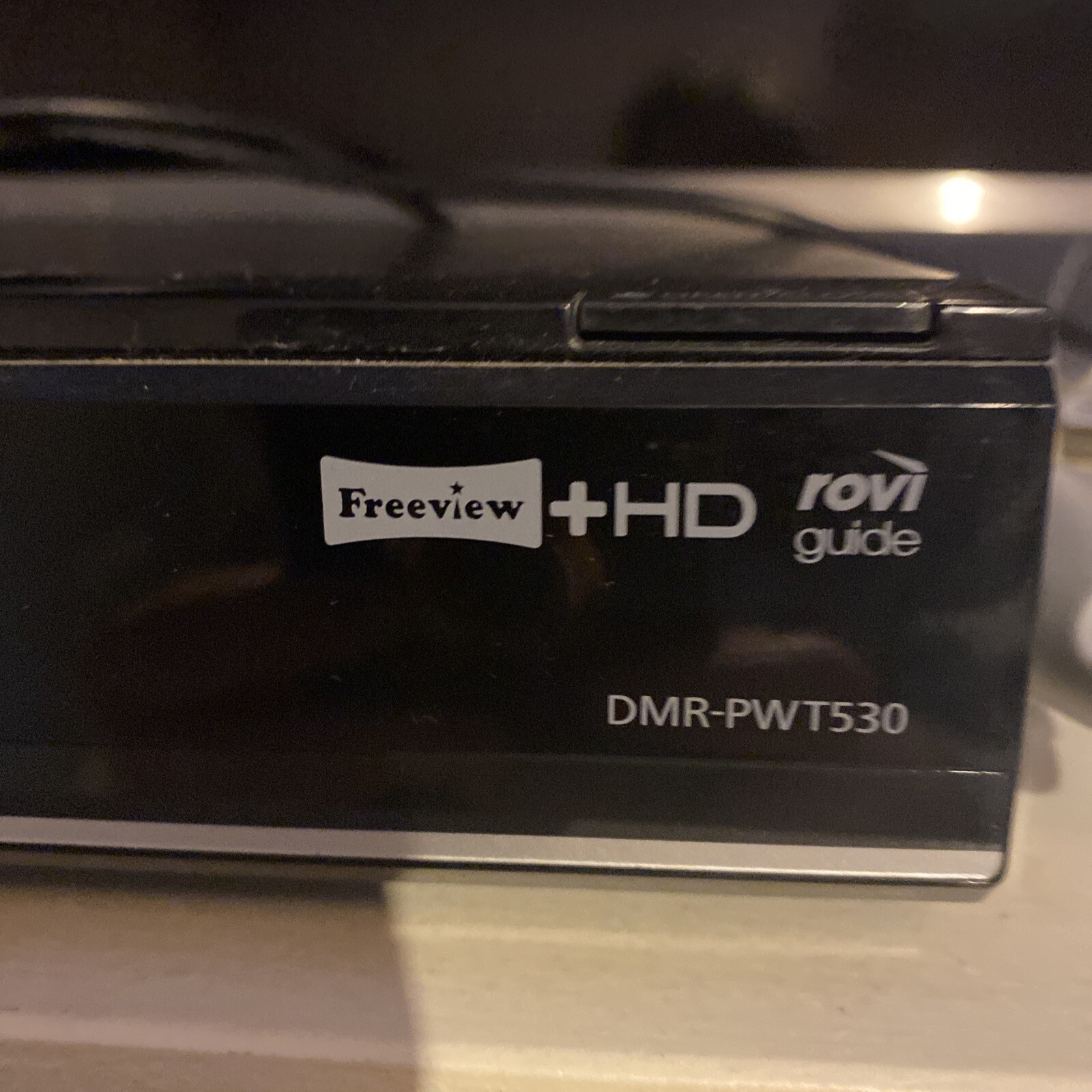 Panasonic DMRPWT530 BluRay player/500GB HDD Freeview Recorder with